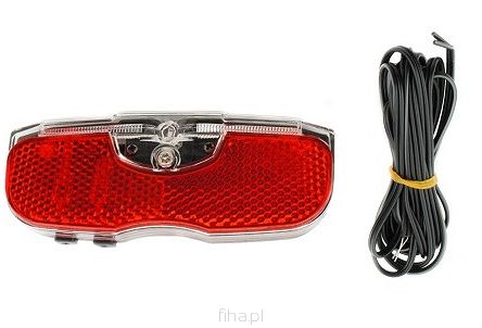 Lampa tylna YG-WD-429B na dynamo na bagażnik 1 LED