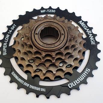 Wolnobieg 6  MF-TZ30 SHIMANO  MegaRange