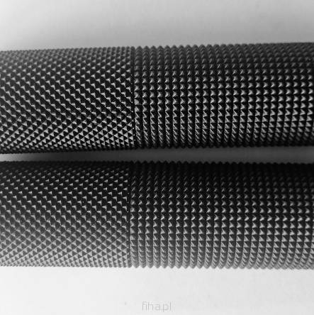 Chwyt kierownicy 130mm przykręcany czarny+czarny