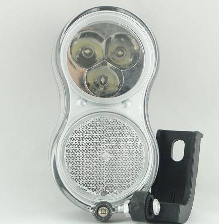 Lampa przednia YG-QD-118B do prąd.z wyłącz.czarna