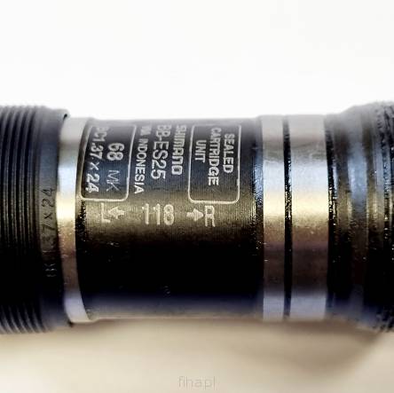 Oś mech.Octalink Shimano BBS25B18 118mm