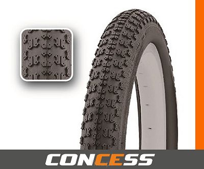 Opona 20x2,125   P104 czarna CONCESS 