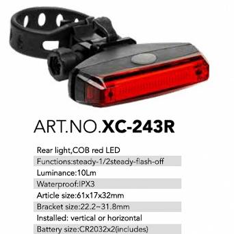 Lampa tylna COB LED 10Lm XC-243R