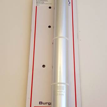 Wspornik siodła alu. 30.4x350 mm sreb/czarny