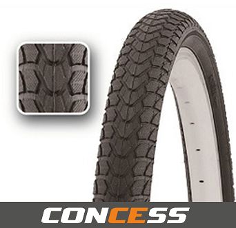 Opona 28x1 1/2   P1025 czarna 635x40 CONCESS