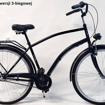 Rower 28 męski 1b czarny błot.czarny Nowy model
