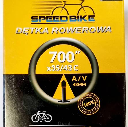 Dętka 700X35/43  AV 48mm  Cascen 