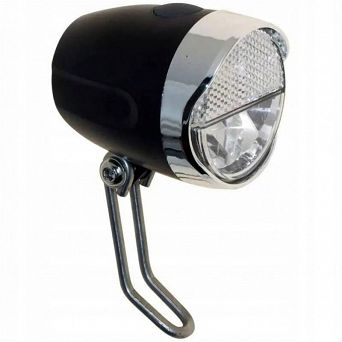 Lampa przednia  diod.bateryjna na widelec JY-7110