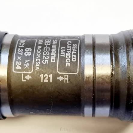 Oś mech.Octalink Shimano BBS25B21 121mm