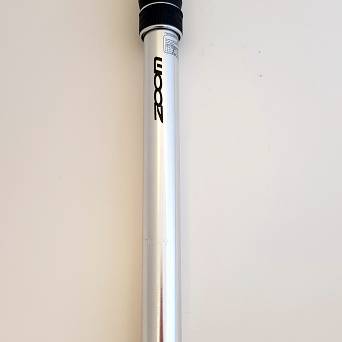 Wspornik siodła ZOOM amort. 25,4x350 SP-504 sreb.