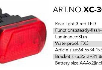 Lampa tylna 3 LED 3Lm XC-305A