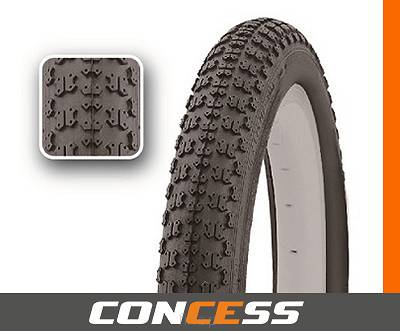 Opona 16x2,125  P104 czarna CONCESS