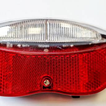 Lampa tylna pod siodło solar LED 
