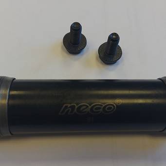 Oś mech. NECO 168mm do rower.typ Fatbike