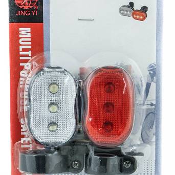 Zestaw lamp JY-006F-N+JY-006T-N bat.3 diod.