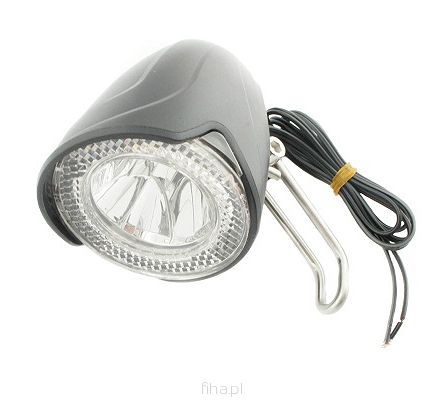 Lampa przednia YG-QD-128A dynamo w piaście 