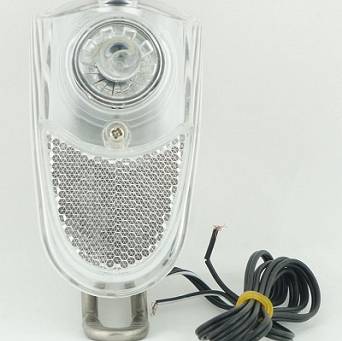 Lampa przednia YG-QD-120 na dynamo 1 LED