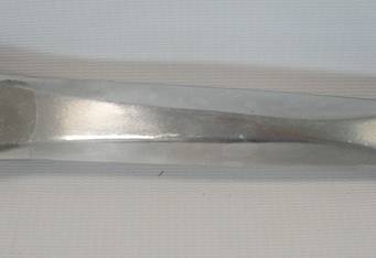 Korba lewa alu.COMFORT 170mm srebrna