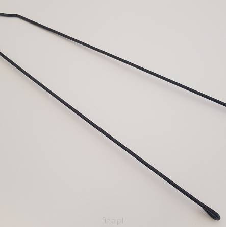 Wspornik błotnika 24 malowany czarny 305mm