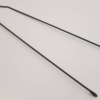 Wspornik błotnika 24 malowany czarny 305mm
